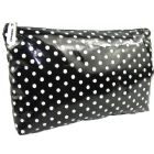 polka dot cosmetic bag
